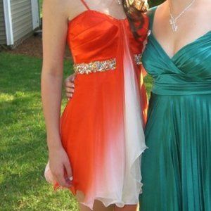Orange Prom/Homecoming Dress